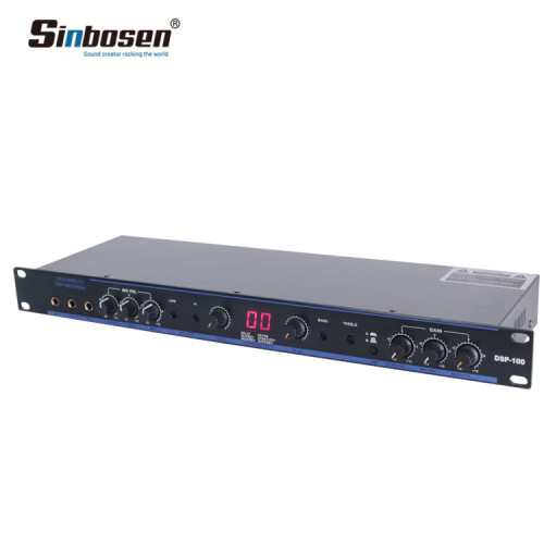 DSP 100 effect preset audio processor professional power system
