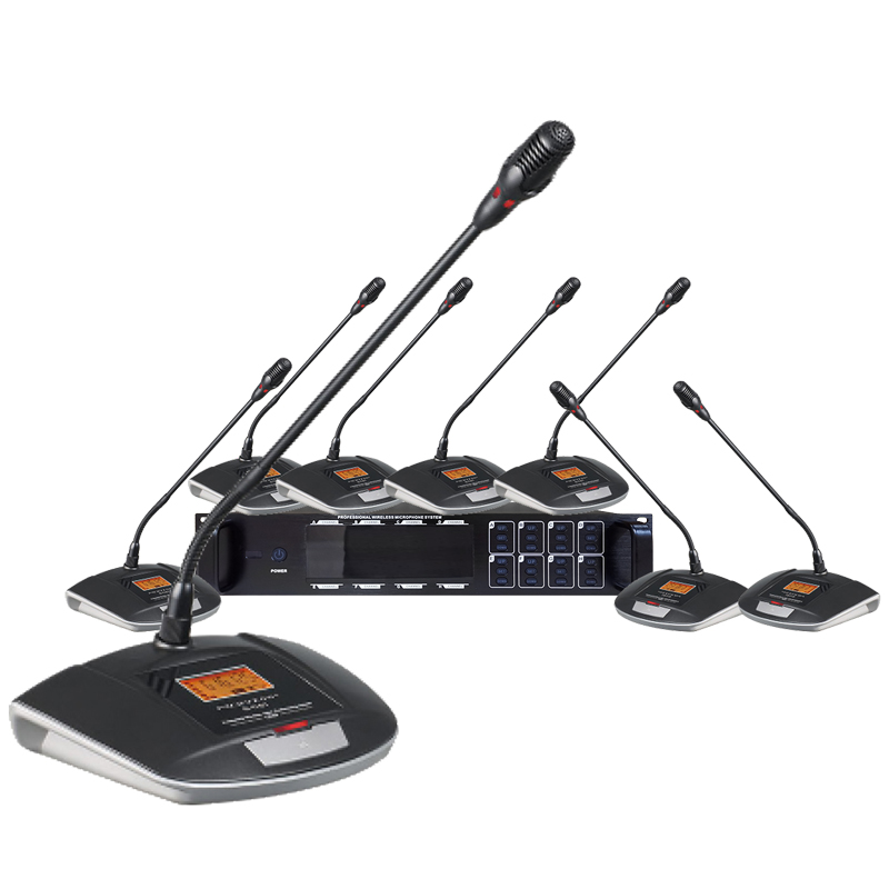 True Diversity Wireless Gooseneck Microphone Conference Microphone