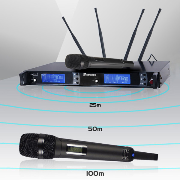 Sinbosen UHF Professional Handheld skm 9000 wireless microphone System