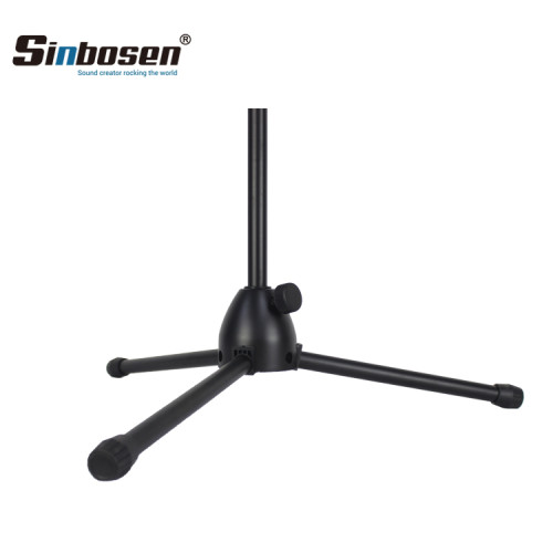 Microphone stand for stage singing