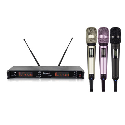 Wireless Microphone Sound System High quality handheld Singing Vocal microphones for home