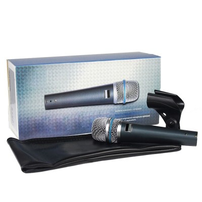Supercardioid Dynamic Instrument Microphone beta 57a for studio recording