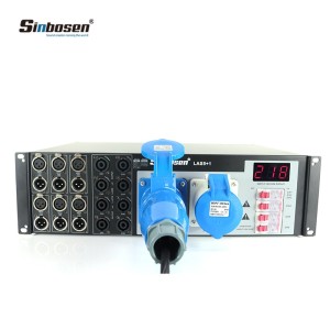 güç kontrol distribütörü hattı hoparlörler profesyonel ses sistemi ekipmanları