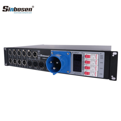 Professional 6-Channel Power Distributor Line Speakers Power Controller