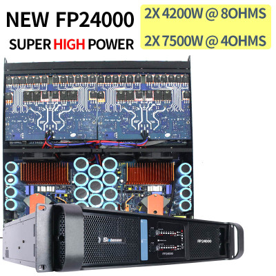 Sinbosen 4200 watt süper subwoofer güç amplifikatörü DJ bas FP24000 Kazanç