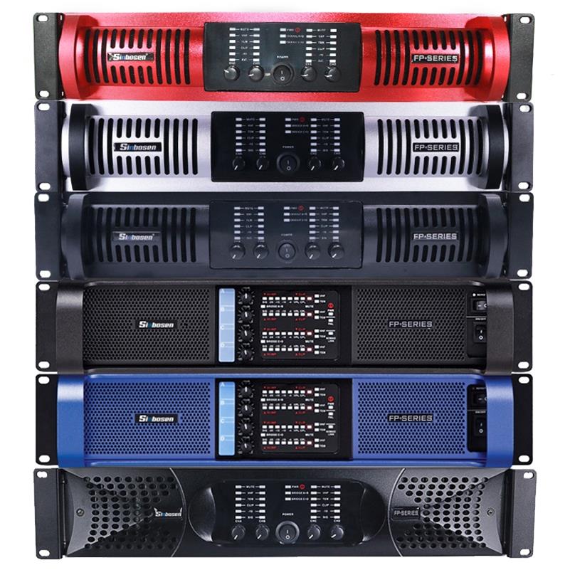 Sinbosen FP10000Q 2100w 4 Channel Power Amplifier Upgraded Powerful ...