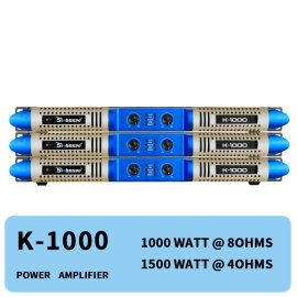Private model new panel 2 channel 1000w class D digital K-1000 audio digital power amplifier