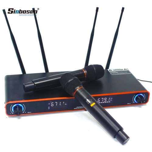 640-690 MHz Sinbosen home karaoke wireless microphone system SM-20