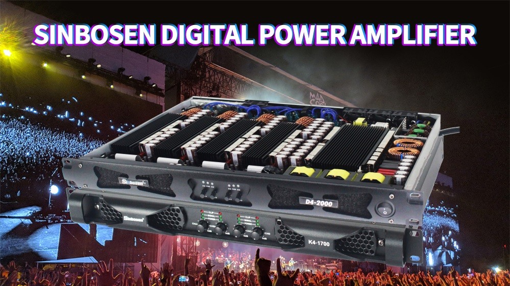 O amplificador de potência digital profissional Sinbosen adiciona novos membros