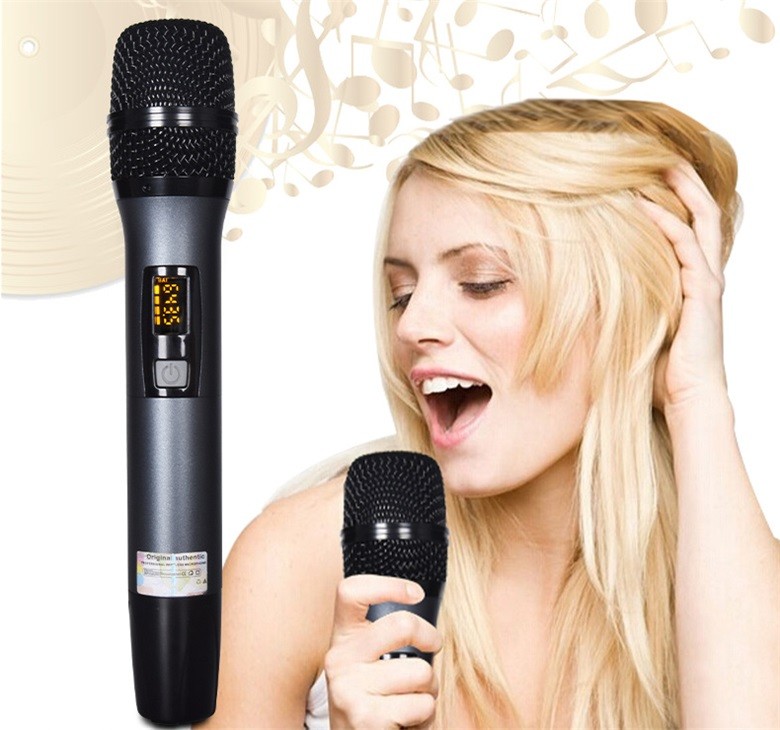 UHF wireless microphone