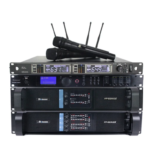 Sinbosen amplifier microphone audio processor speaker bass professional audio karaoke sound system