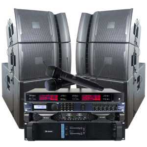 Sinbosen professional audio equipment dj audio system amp mic processor speakers