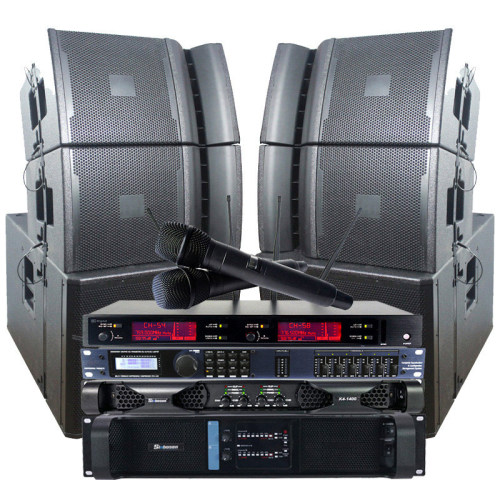 Sinbosen professional audio equipment dj audio system amp mic processor speakers