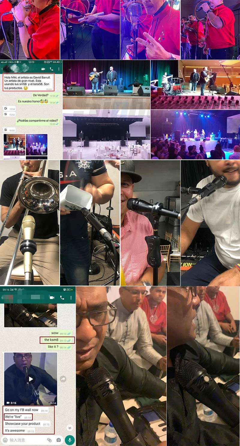 wired microphone feedback