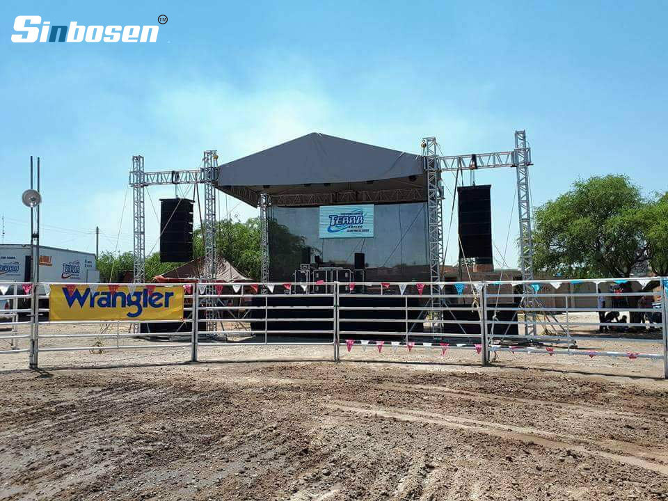 Application of 12 pics KA210 line array system in 4,000 People's Places