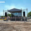 Application of 12 pics KA210 line array system in 4,000 People's Places