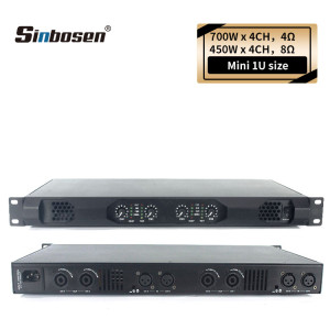 Sinbosen K4-450 K2-450 Home audio 450 watt class d small 1U stereo digital karaoke amplifier