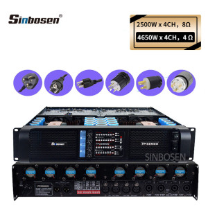 Sinbosen Nightclub Sound Equipment FP22000Q 4650w 4 Channels Most powerful Professional Power Amplifier for 21 Inch Subwoofer