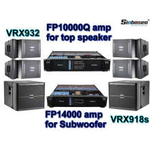 Which amplifiers will fit the VXR932 speakers?