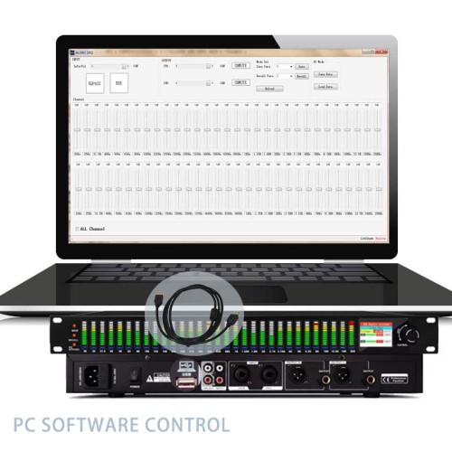 PC control recall function EQ231 DSP processing 31-BAND Audio EQUALZER