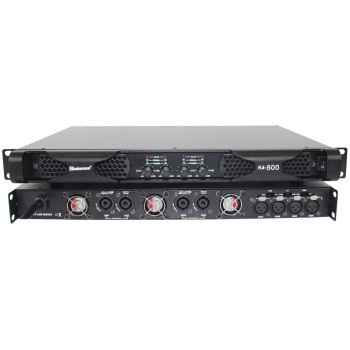 Sinbosen k4-800 800 watt 4 channel professional 1u class d digital 4 ohms stable power amplifier