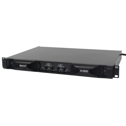 Sinbosen k4-800 800 watt 4 channel professional 1u class d digital 4 ohms stable power amplifier