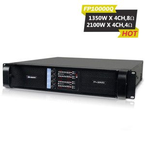 Sinbosen FP10000Q 4 channel professional power amplifier for dual 15 inch speaker