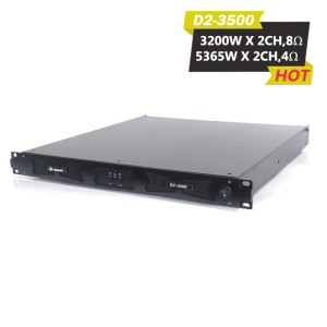 Sinbosen high power 2 ohm 7435 watts per channels 2CH class d subwoofer amplifier D2-3500