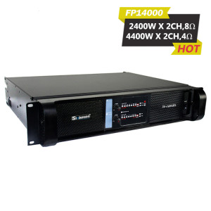 Sinbosen high power 4400w 2 channel lab FP14000 amplifier for dual 18-inch bass