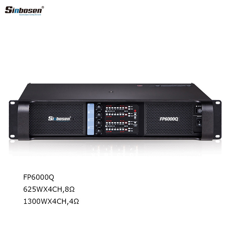 FP6000Q , 6,000W, 4 Channel Touring Amplifier