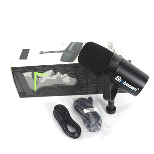 Professional MV7 broadcasting studio Touch panel USB/XLR connect dynamic microphone