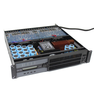 DSP Control 4 input 4 output professional Power Amplifier LA12X 4000 watt for subwoofer