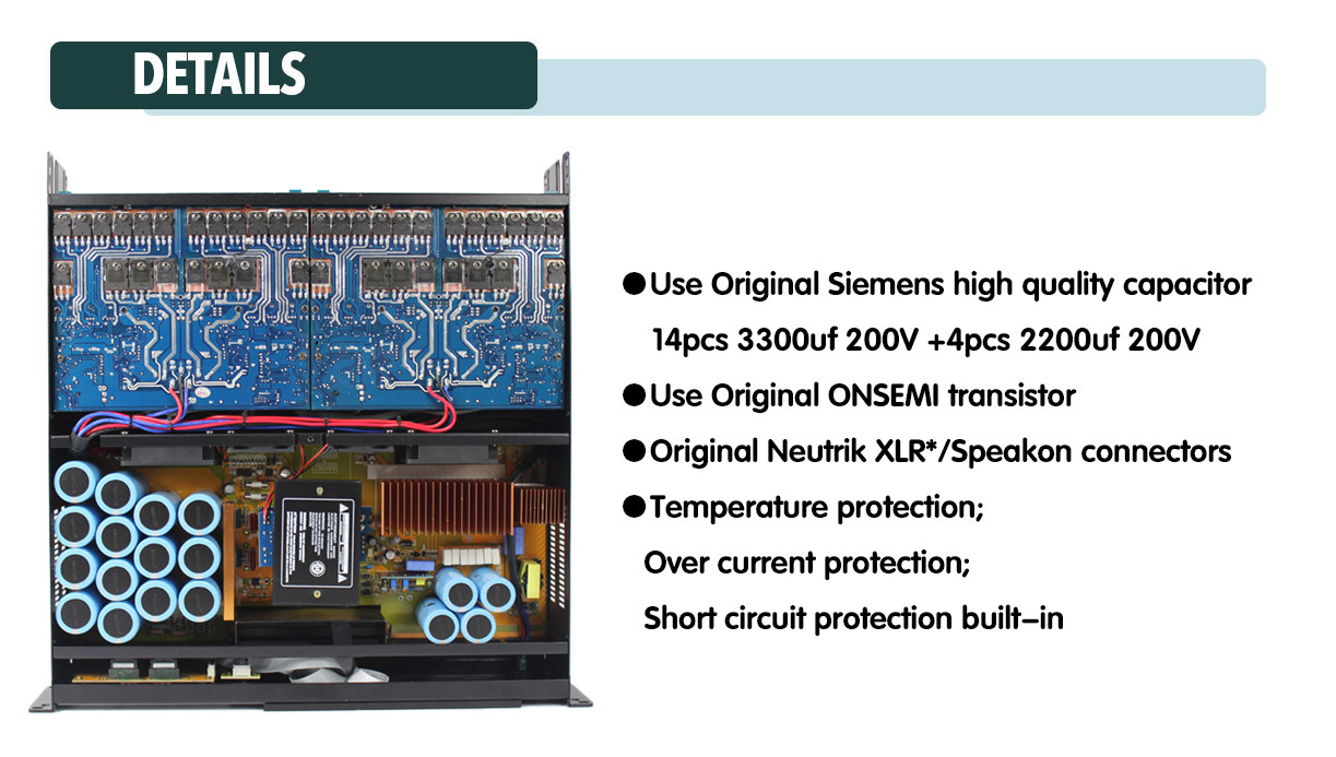 LA8 DSP amplifier