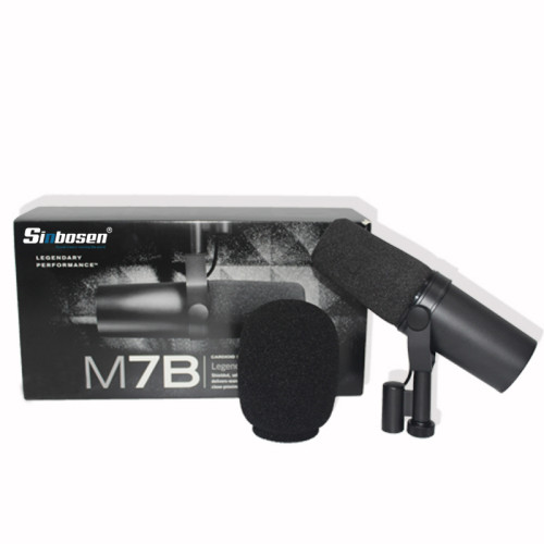 Professional M7B broadcasting studio broadcast Isolate background sounds microphone