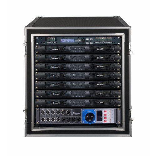 Sinbosen 2 ohm stable 4760 watts 4CH class d digital high power amplifier D4-2000