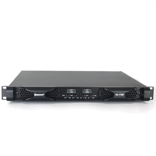 Sinbosen professional digital amplifier K4-1700 4 channel 4Ω 2800W 1u amplifier professional class d