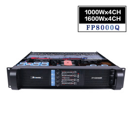 Sinbosen FP8000Q dual 1000 watt RMS 4 channel amp fp power amplifier for top speaker