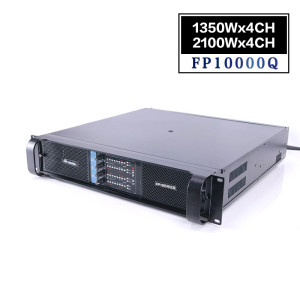 Sinbosen FP10000Q 4 channel professional power amplifier for dual 15 inch speaker