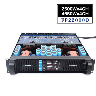 Sinbosen Nightclub Sound Equipment FP22000Q 4650w 4 Channels Most powerful Professional Power Amplifier for 21 Inch Subwoofer