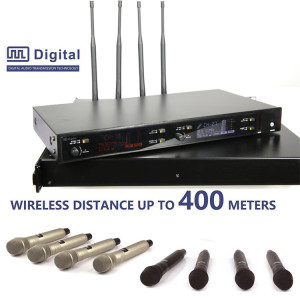 AXT220D Dynamic / Condenser Digital wireless Handheld microphone
