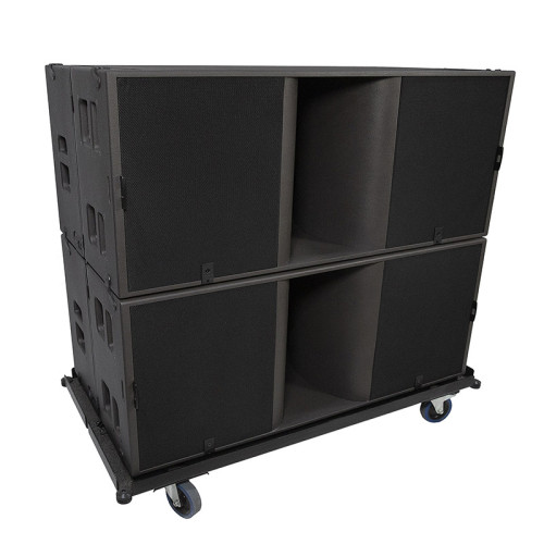 Supergraves doble subwoofer de 18 pulgadas para eventos en interiores y exteriores