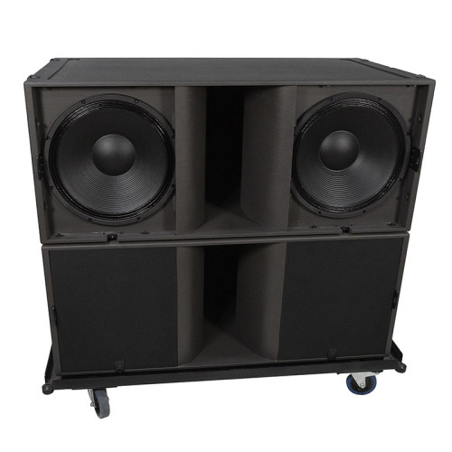 Double 18 inch subwoofer KS28 super bass for outdoor indoor event