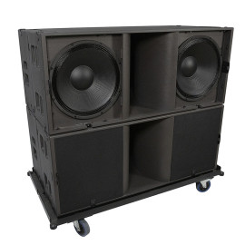 Double 18 inch subwoofer super bass for outdoor indoor event