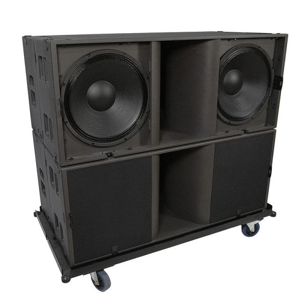 Double 18 inch subwoofer KA28 super bass for outdoor indoor event