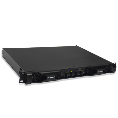 600 watt 4 channel professional 1u digital amplifier