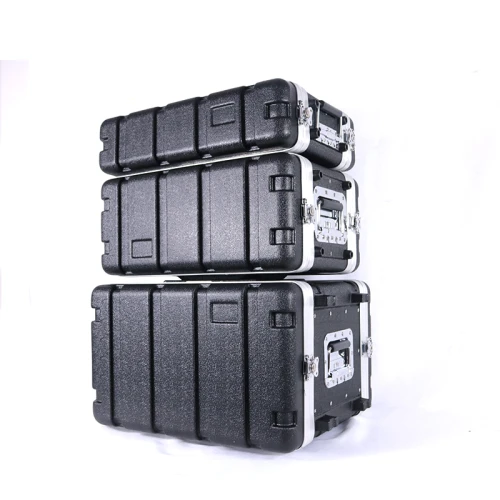 High Quality Audio Amplifier Processor Microphone Flight Case ABS/Wood 2Uto 16U