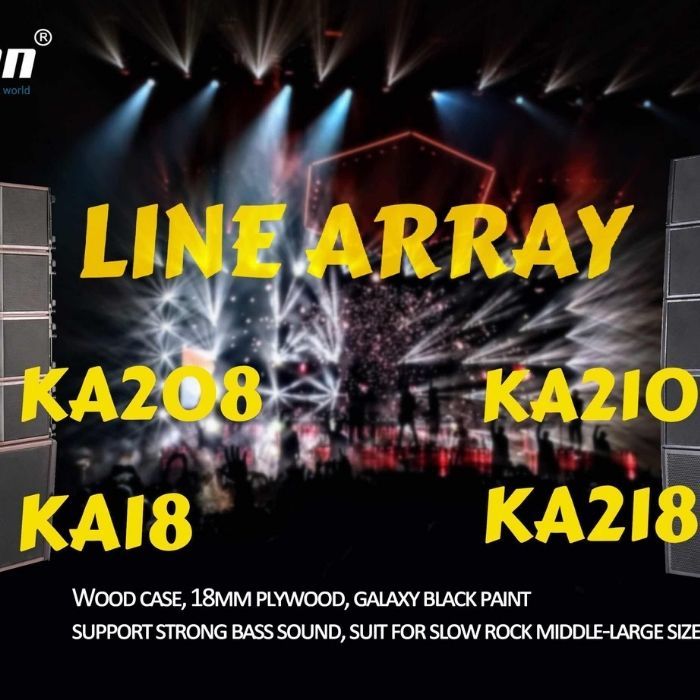 Questions answered about KA208 KA210 line array sound system！