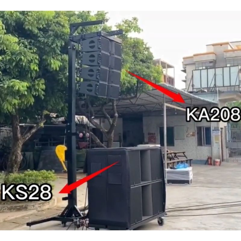 Sinbosen KA208 line array and KS28 subwoofer