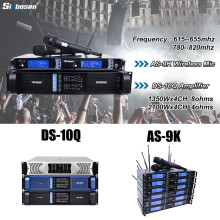 FP10000Q power amplifier + SKM9000 wireless microphone