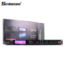 3 input 6 output professional speaker digital audio processor